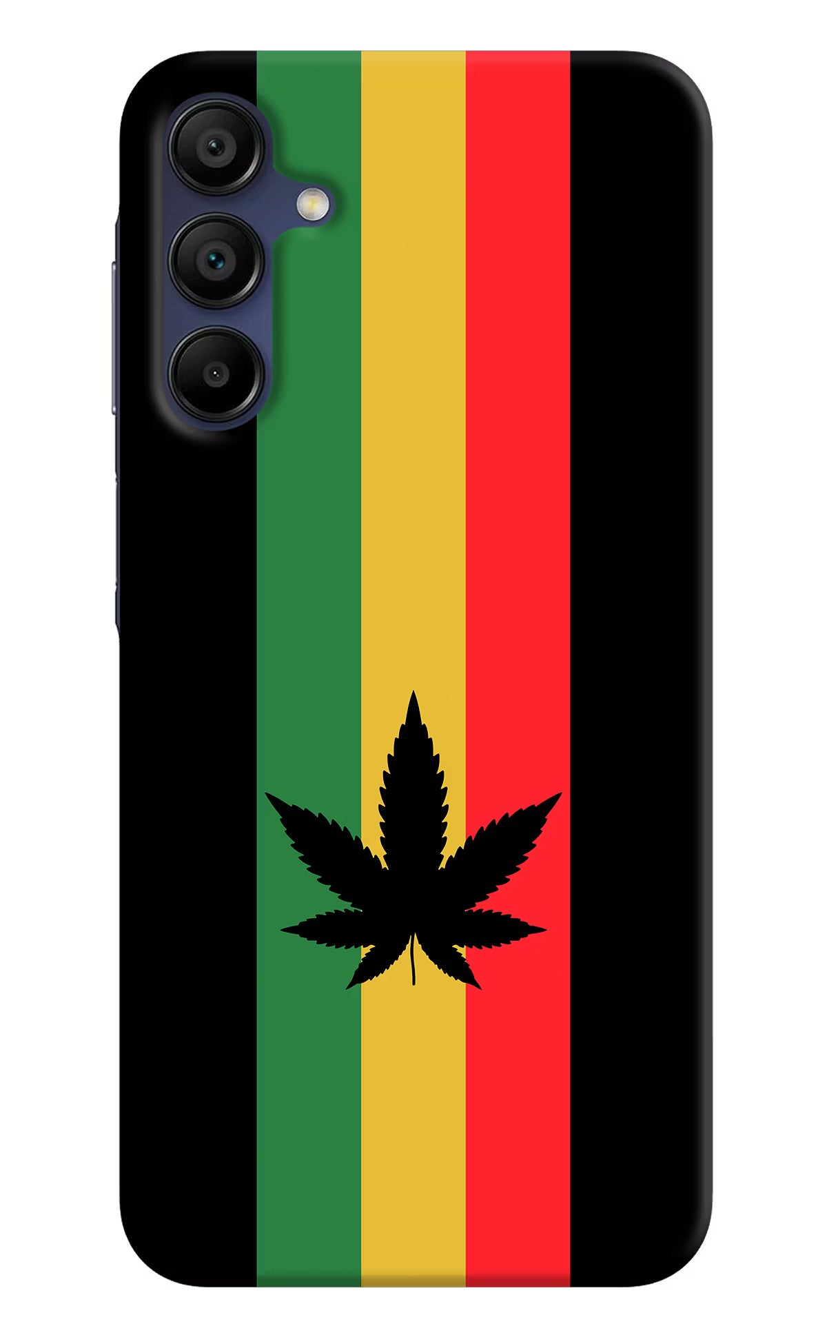 Weed Flag Samsung A15 5G Hard Case Back Cover by Casekaro