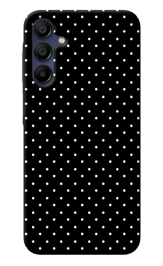 White Dots Samsung A15 5G Back Cover