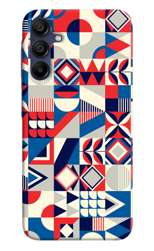 Colorful Pattern Samsung A15 5G Hard Case Back Cover by Casekaro