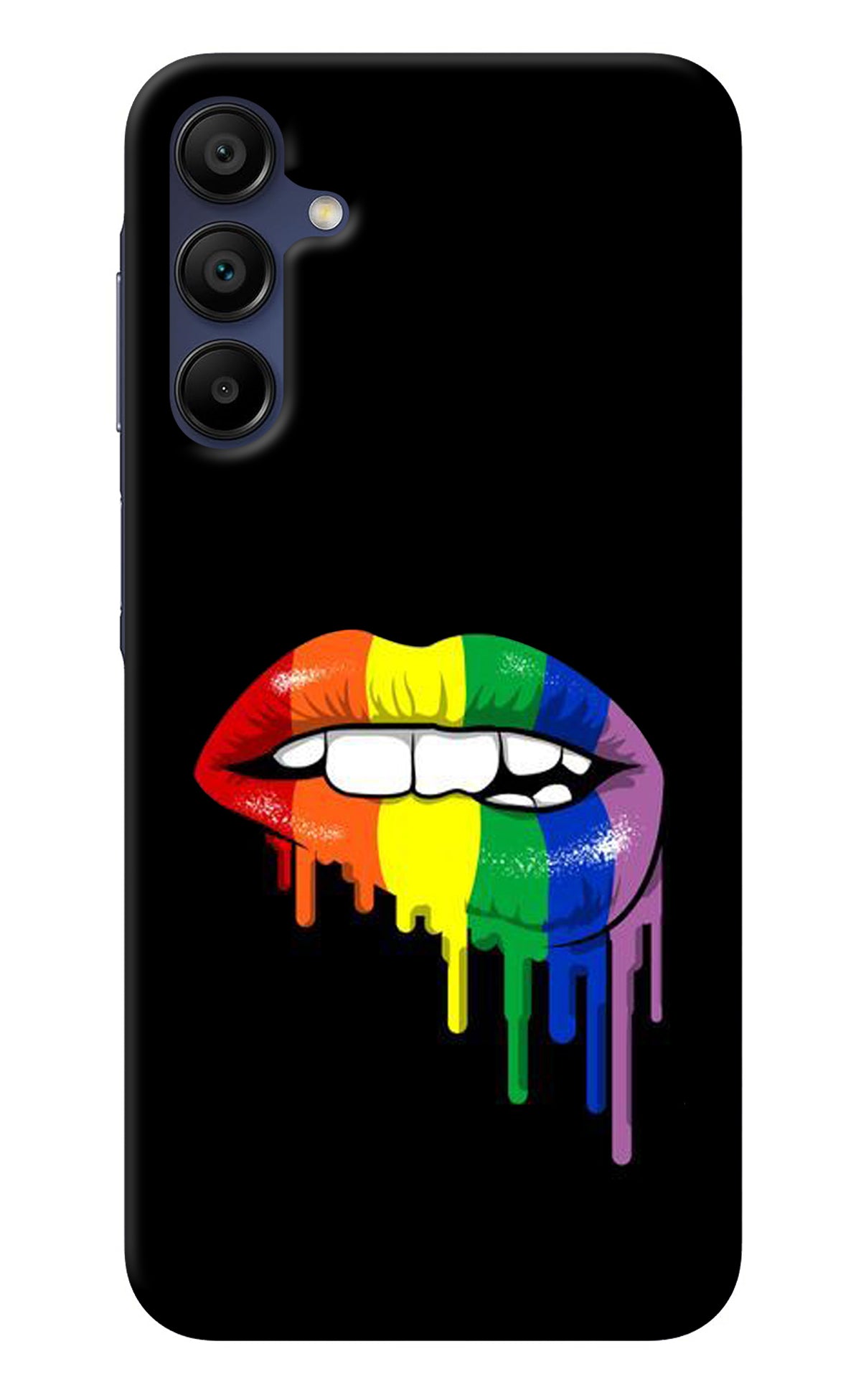 Lips Biting Samsung A15 5G Back Cover