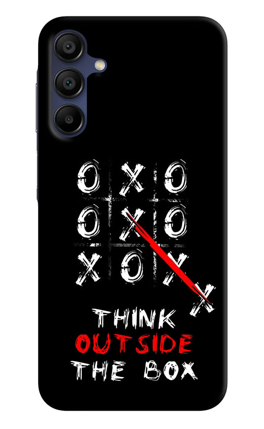 Think out of the BOX Samsung A15 5G Hard Case Back Cover by Casekaro