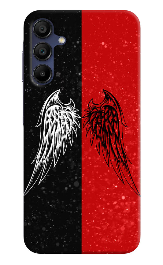 Wings Samsung A15 5G Hard Case Back Cover by Casekaro