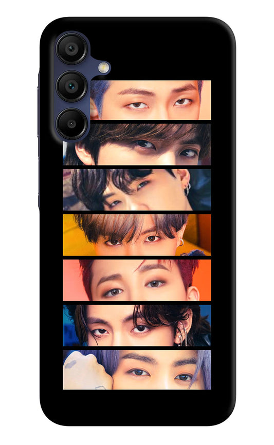 BTS Eyes Samsung A15 5G Hard Case Back Cover by Casekaro