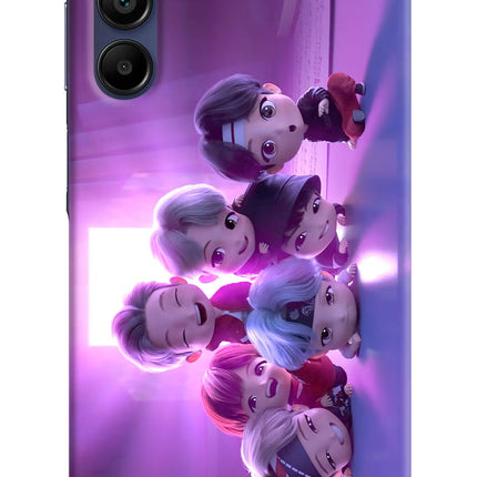 BTS Chibi Samsung A15 5G Hard Case Back Cover by Casekaro