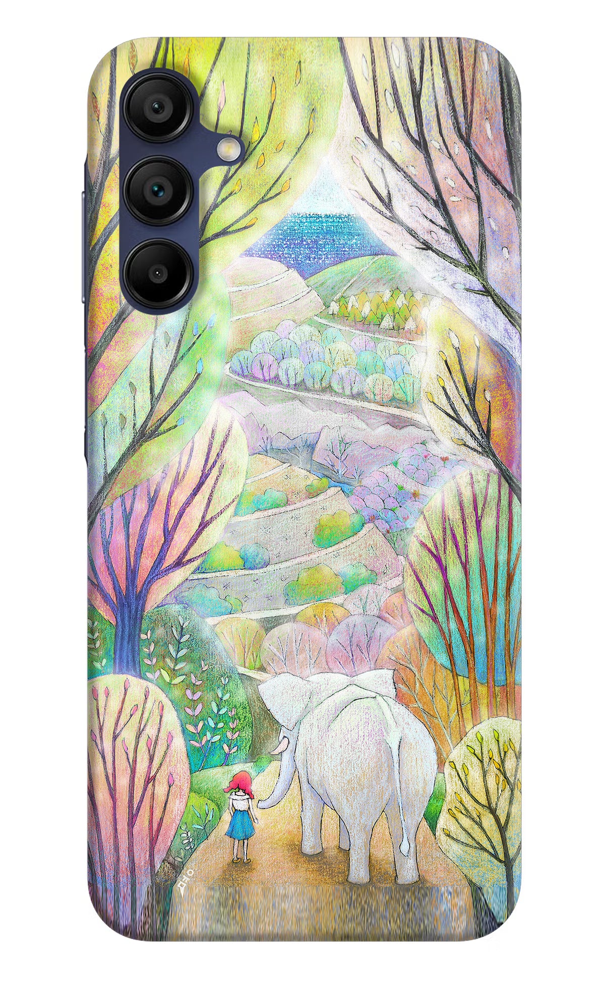 Nature Painting Samsung A15 5G Hard Case Back Cover by Casekaro