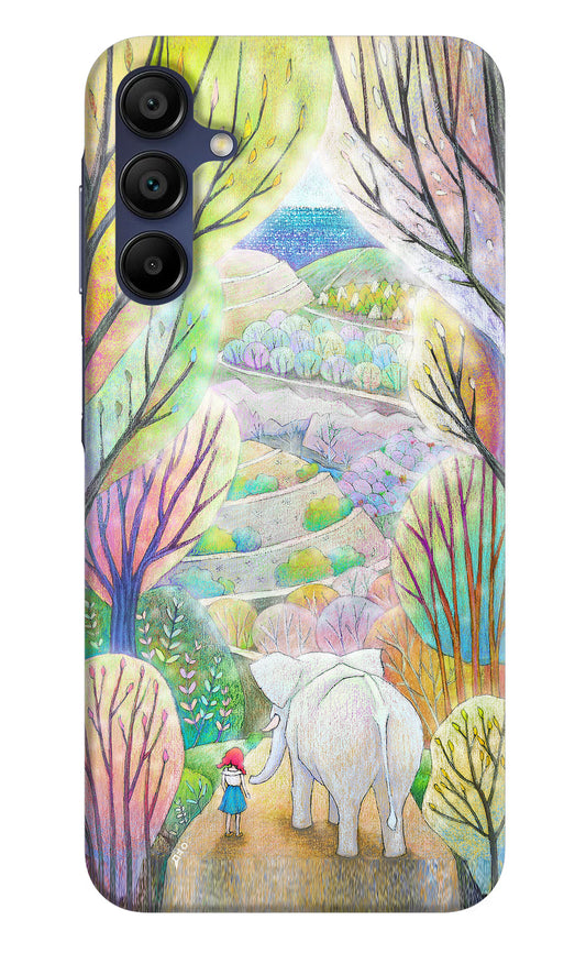 Nature Painting Samsung A15 5G Hard Case Back Cover by Casekaro