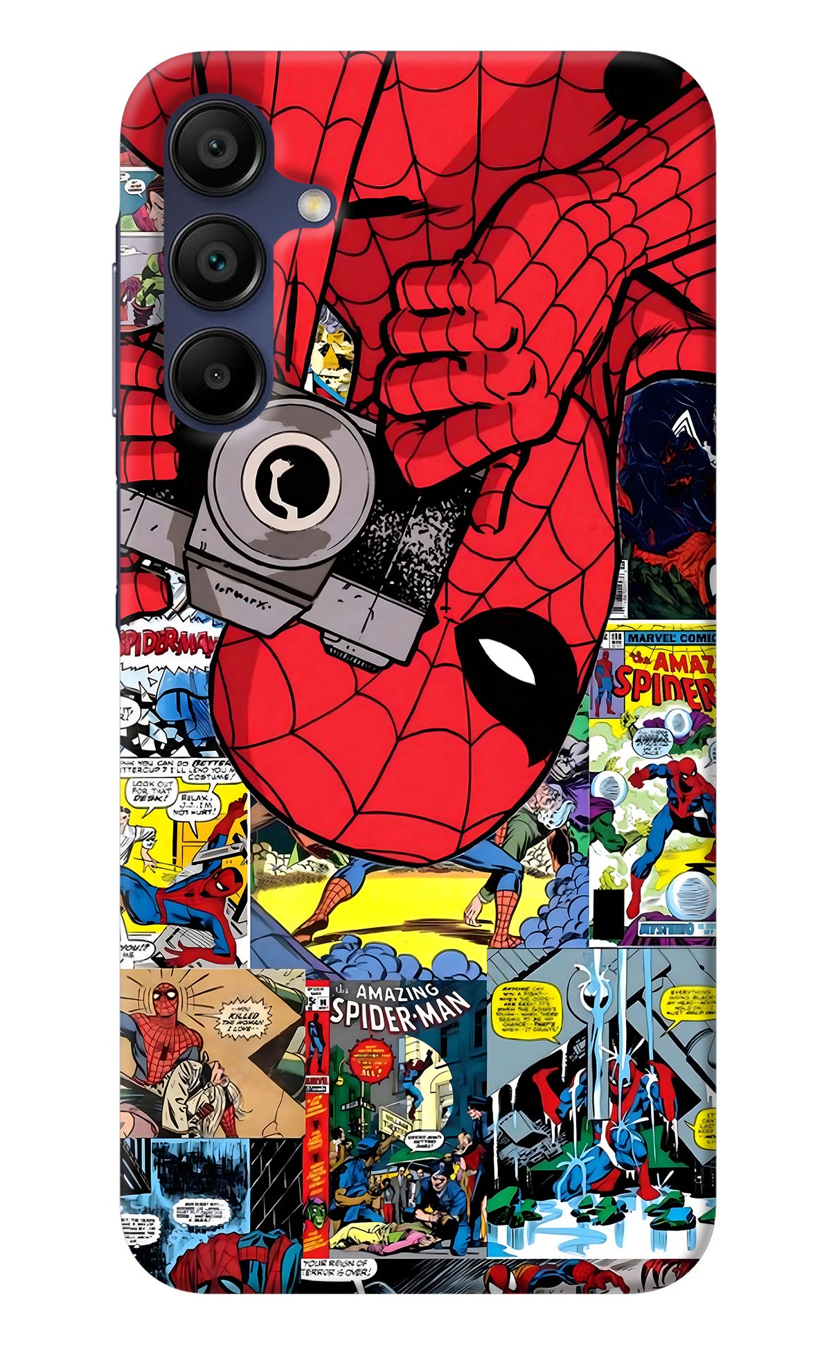 Spider Man Samsung A15 5G Back Cover