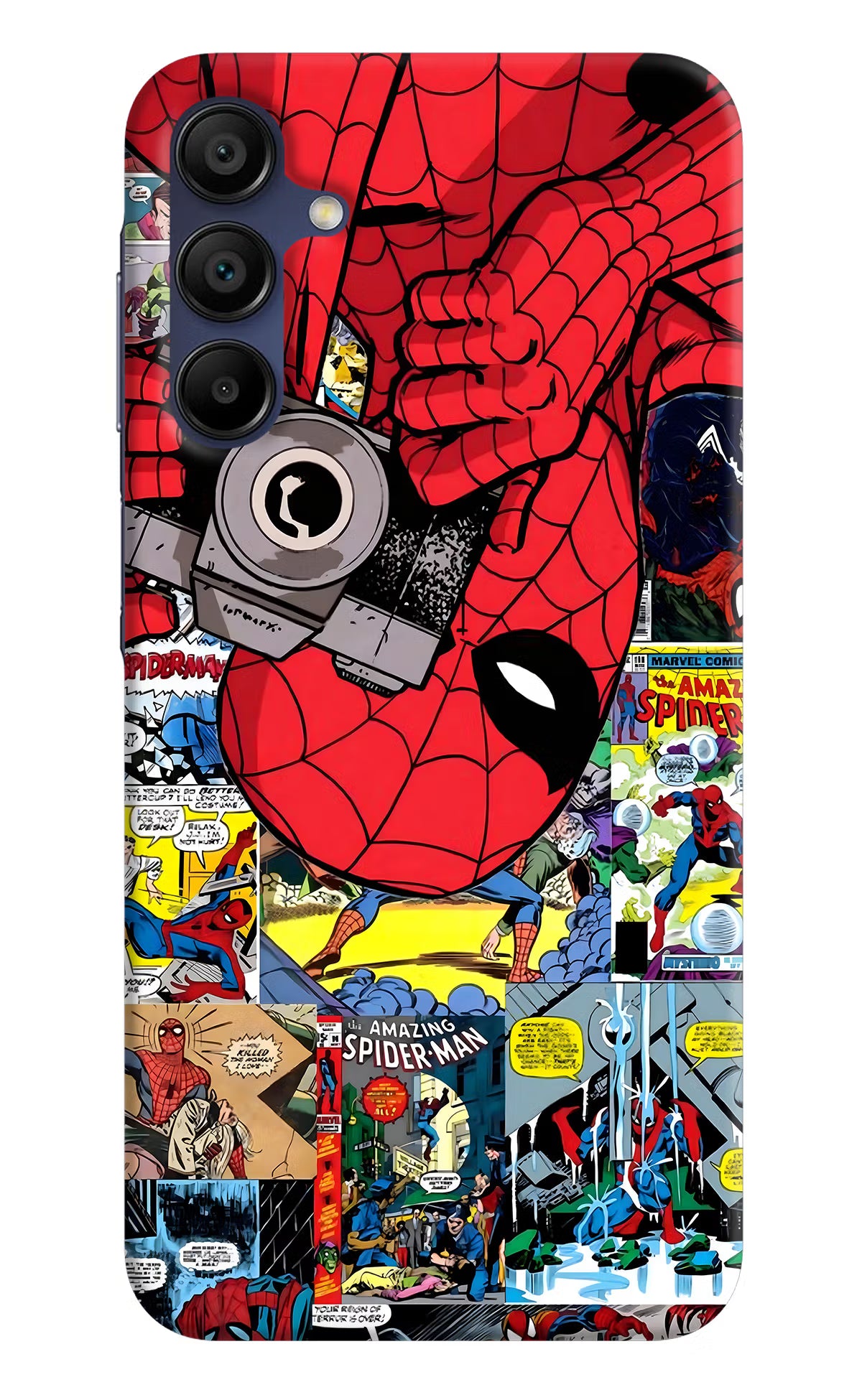 Spider Man Samsung A15 5G Hard Case Back Cover by Casekaro
