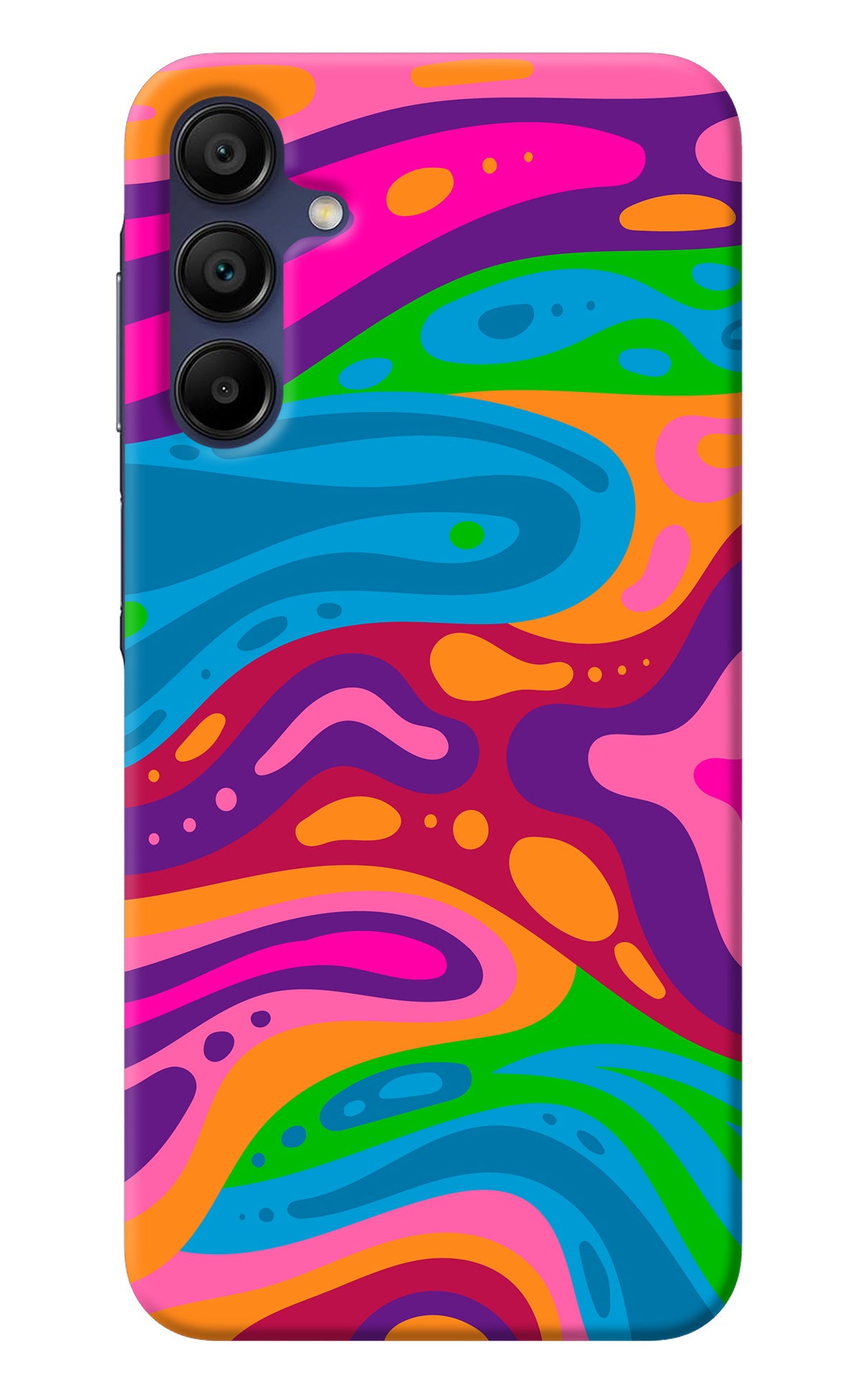 Trippy Pattern Samsung A15 5G Back Cover