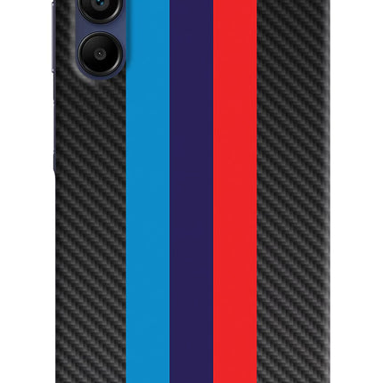 BMW Stripes Pattern Samsung A15 5G Hard Case Back Cover by Casekaro