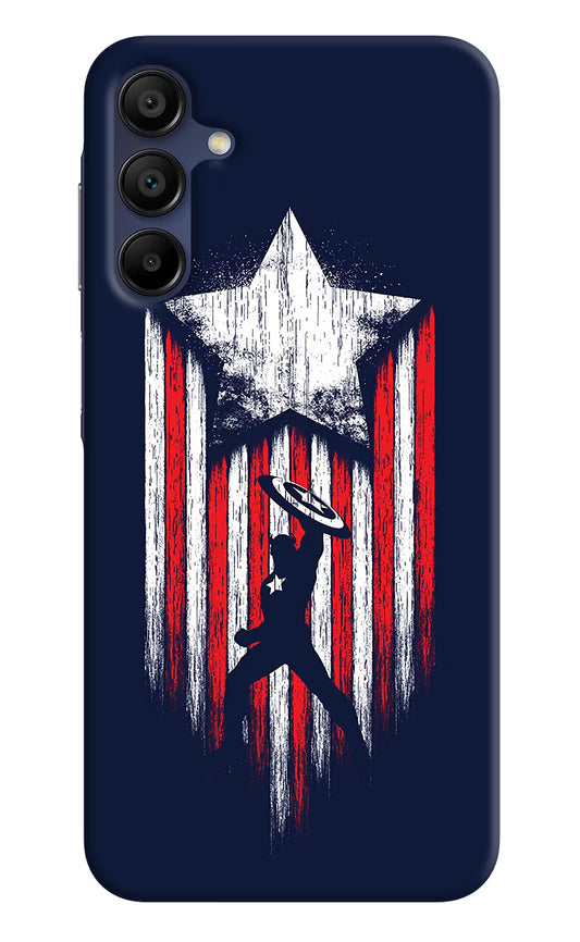 Captain America Marvel Art Samsung A15 5G Hard Case Back Cover by Casekaro