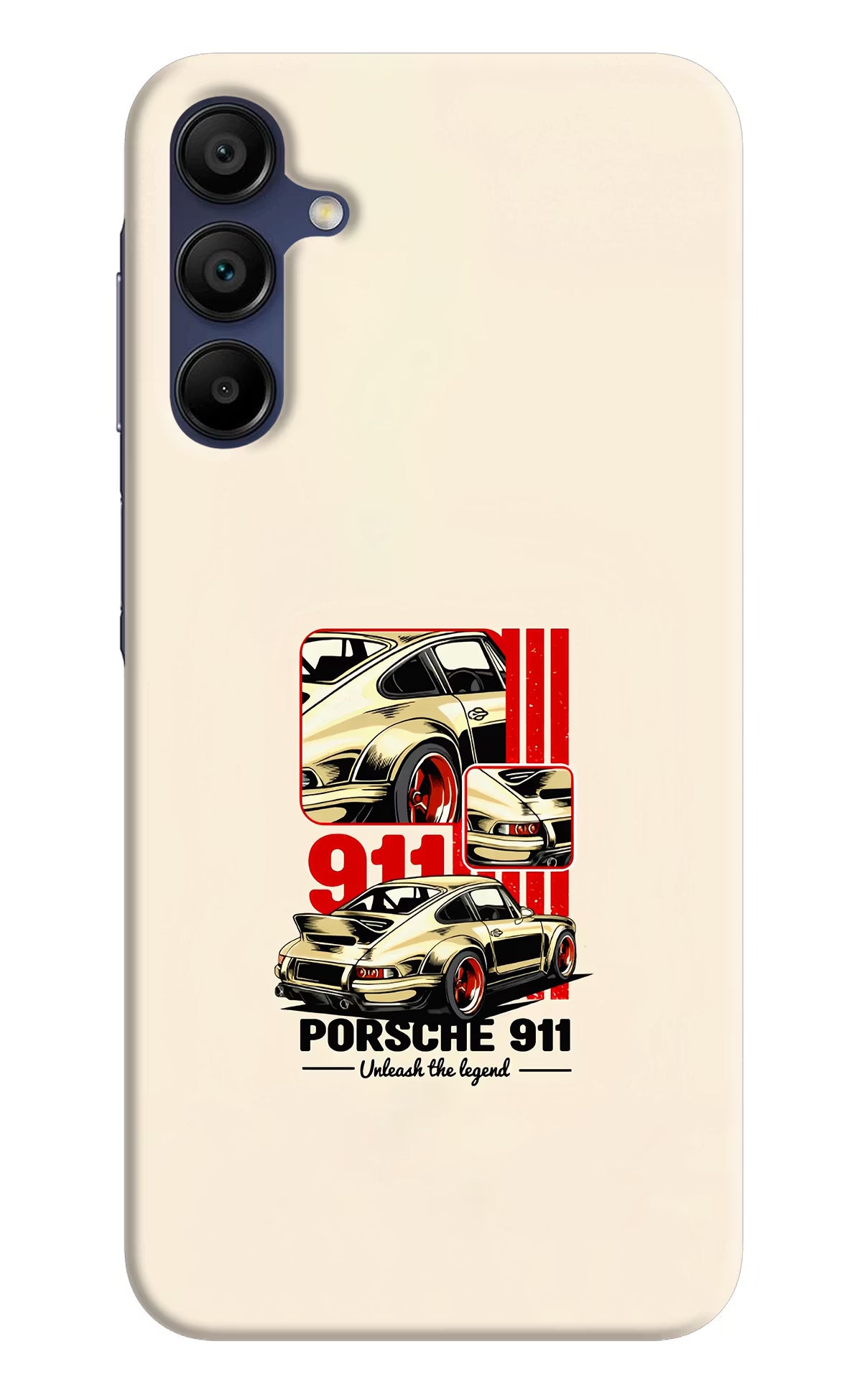 Classic Porsche 911 Samsung A15 5G Hard Case Back Cover by Casekaro