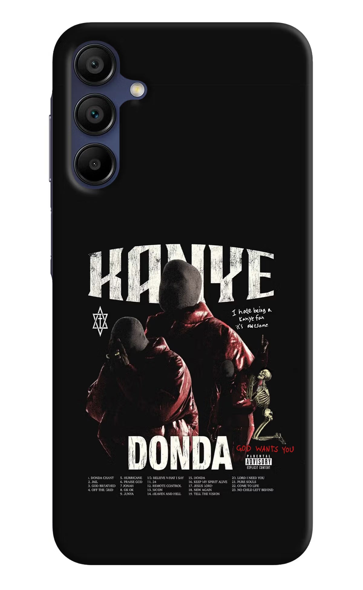 Donda Kanye West Samsung A15 5G Hard Case Back Cover by Casekaro