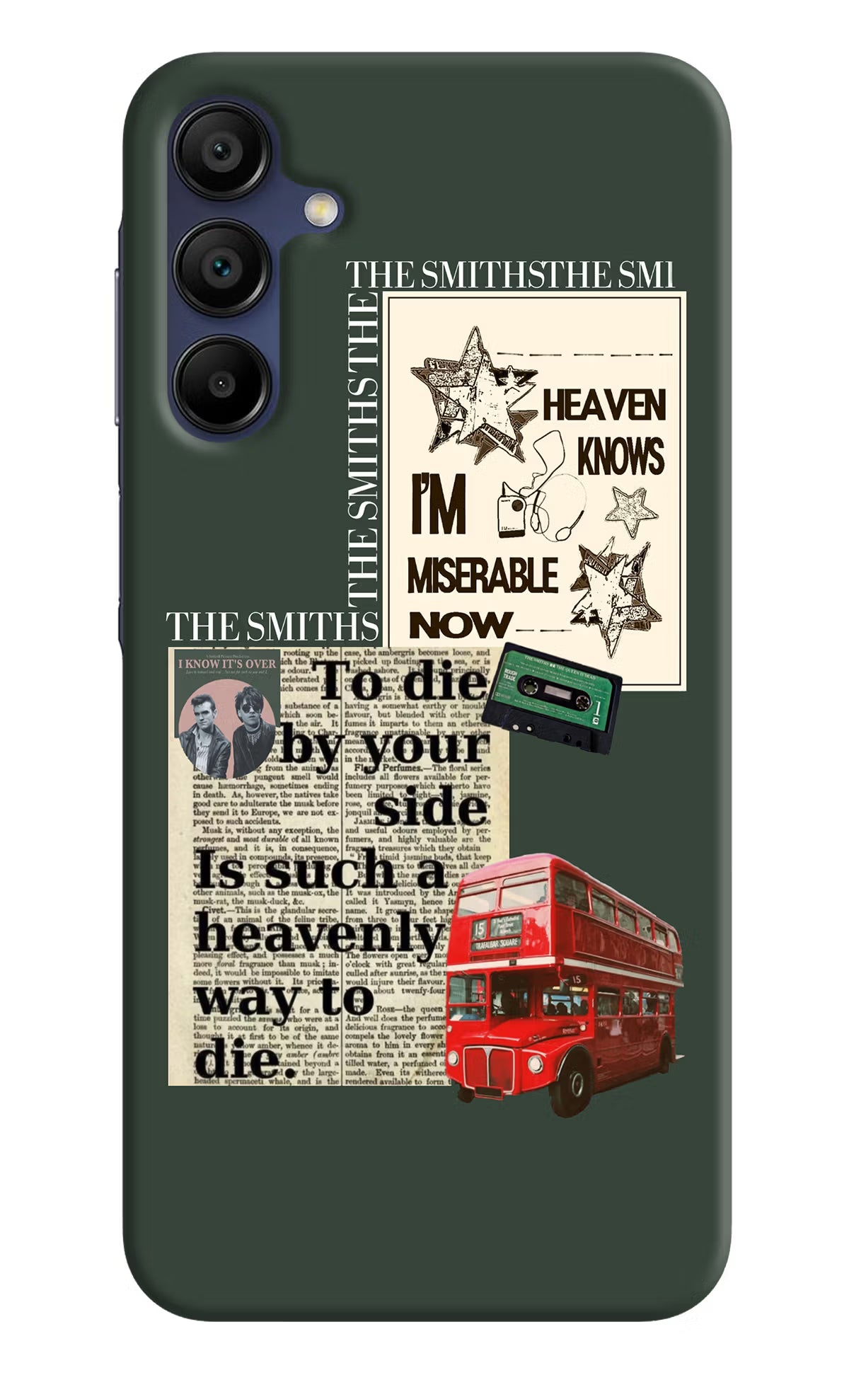 The Smiths Samsung A15 5G Hard Case Back Cover by Casekaro
