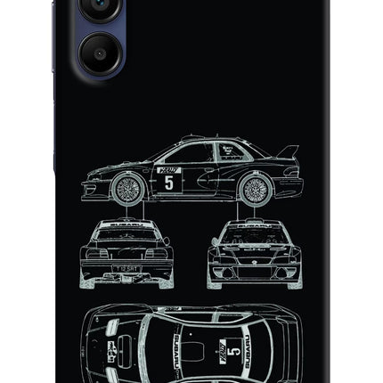 WRC'99 Samsung A15 5G Hard Case Back Cover by Casekaro