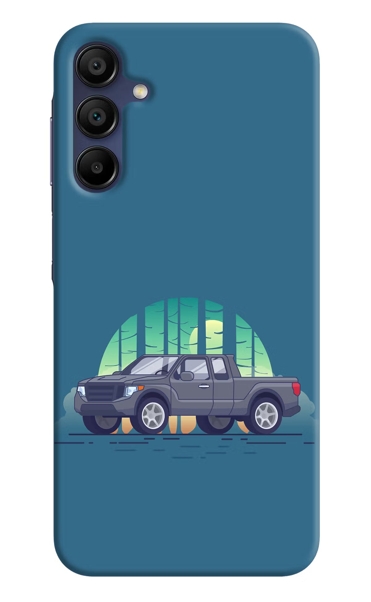 Retro Garage Vibe Samsung A15 5G Hard Case Back Cover by Casekaro