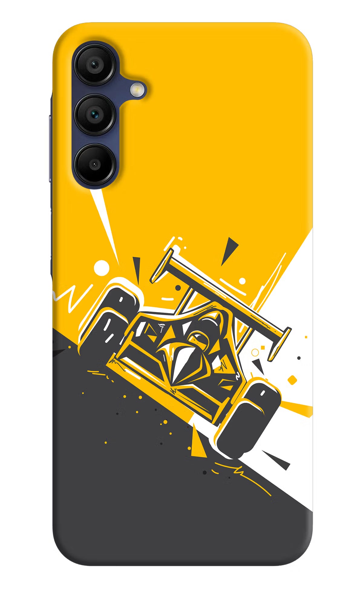 Track King Samsung A15 5G Hard Case Back Cover by Casekaro