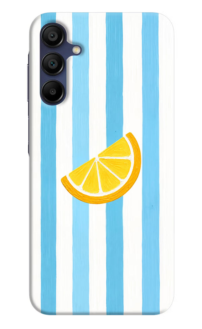Summer Lemon Samsung A15 5G Hard Case Back Cover by Casekaro