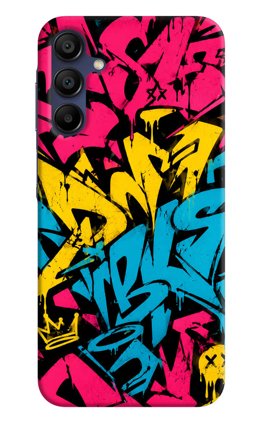 Graffiti Vibe Samsung A15 5G Hard Case Back Cover by Casekaro