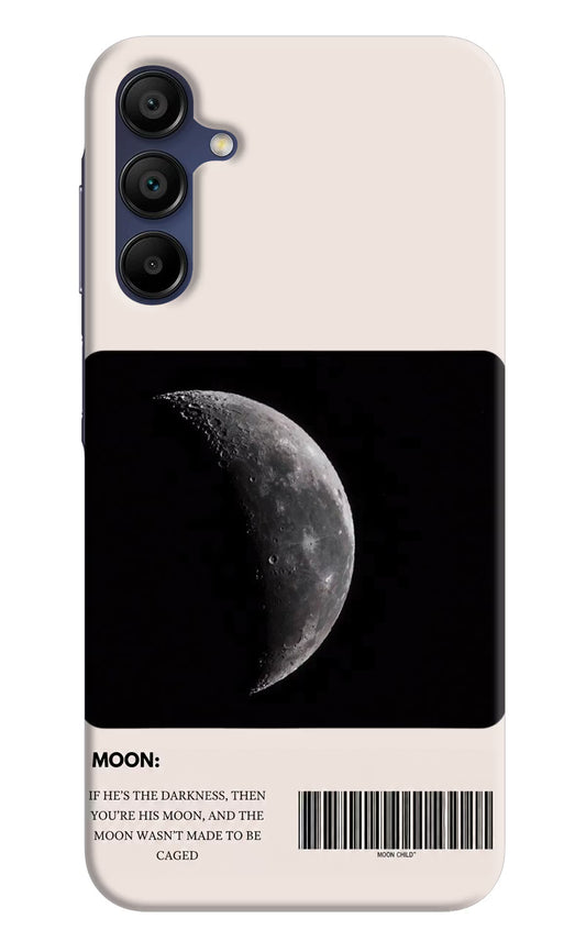Moon Phase Samsung A15 5G Hard Case Back Cover by Casekaro