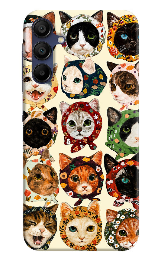 Cool Cat Samsung A15 5G Hard Case Back Cover by Casekaro