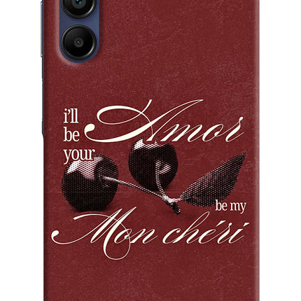 Velvet Cherry Samsung A15 5G Hard Case Back Cover by Casekaro