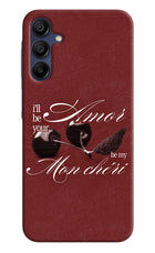 Velvet Cherry Samsung A15 5G Hard Case Back Cover by Casekaro