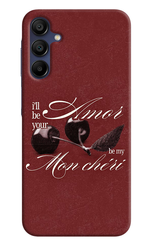Velvet Cherry Samsung A15 5G Back Cover