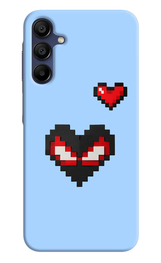 Peter Heart Samsung A15 5G Hard Case Back Cover by Casekaro