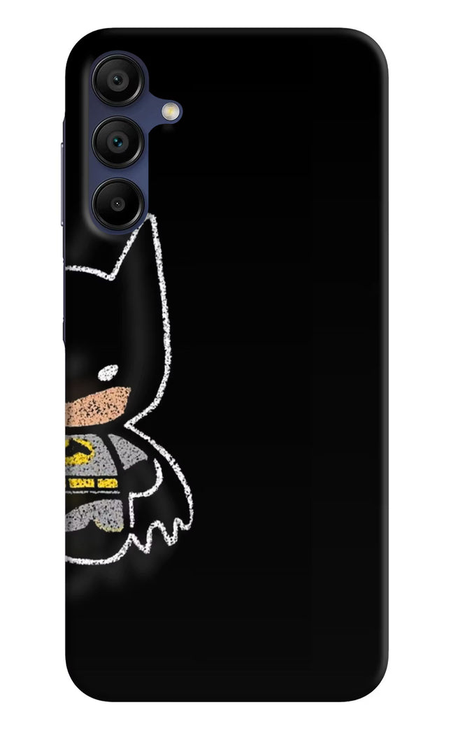 Bat Kitty Samsung A15 5G Hard Case Back Cover by Casekaro
