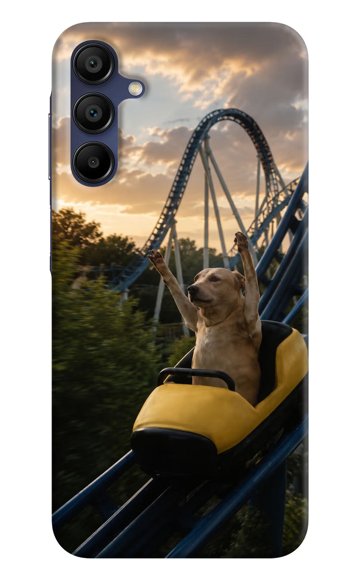 Rollercoaster Dog Samsung A15 5G Back Cover