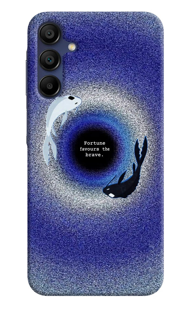 Dark Koi Samsung A15 5G Hard Case Back Cover by Casekaro