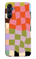 Wavy Grid Samsung A15 5G Back Cover