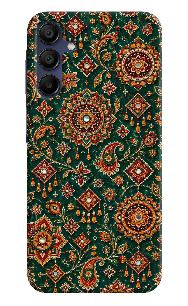 Green Pataka Samsung A15 5G Hard Case Back Cover by Casekaro
