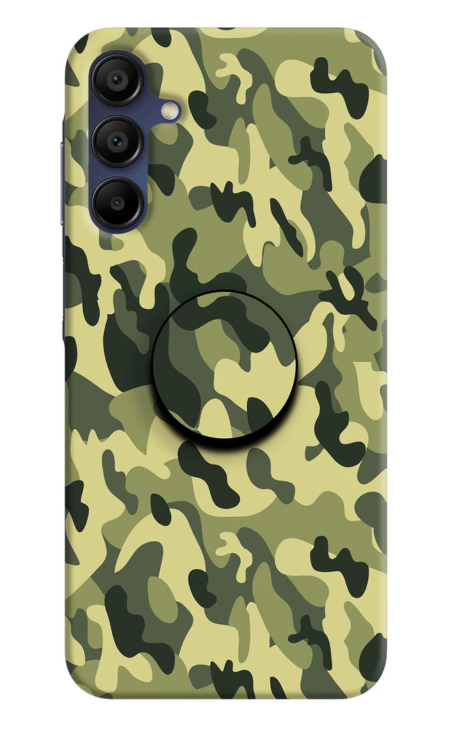 Camouflage Samsung A15 5G Pop Case by Casekaro