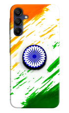Indian Flag Ashoka Chakra Samsung A15 5G Pop Case by Casekaro