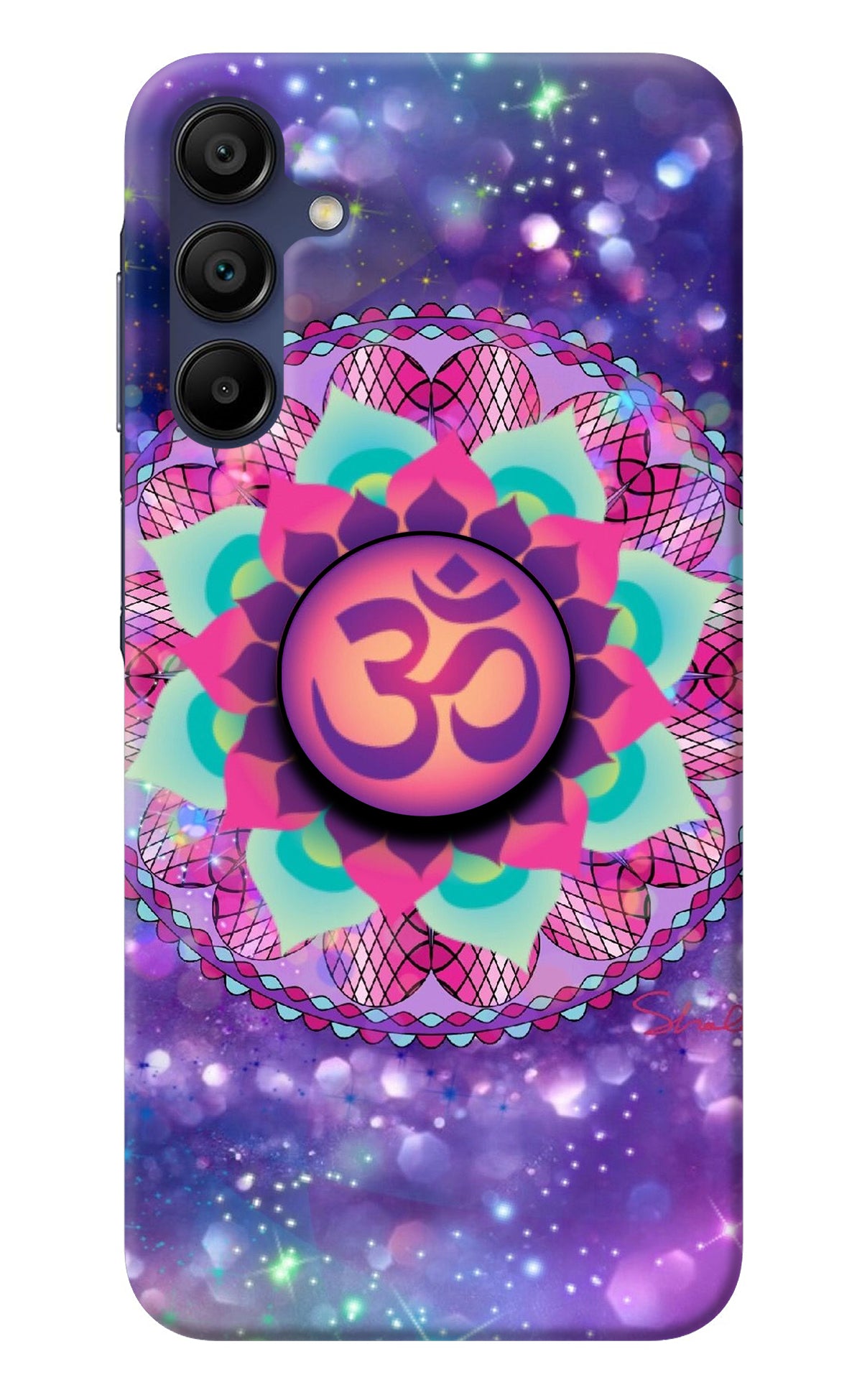 Om Purple Samsung A15 5G Pop Case