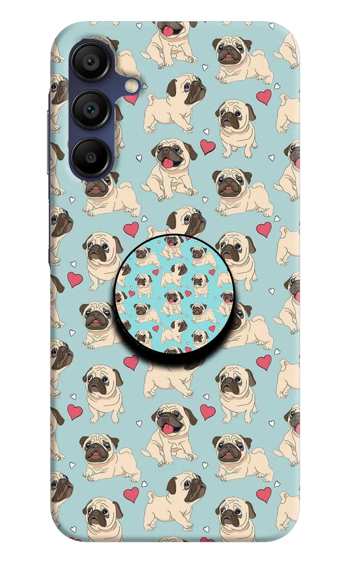 Pug Dog Samsung A15 5G Pop Case by Casekaro