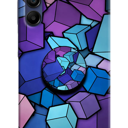 Cubic Abstract Samsung A15 5G Pop Case by Casekaro