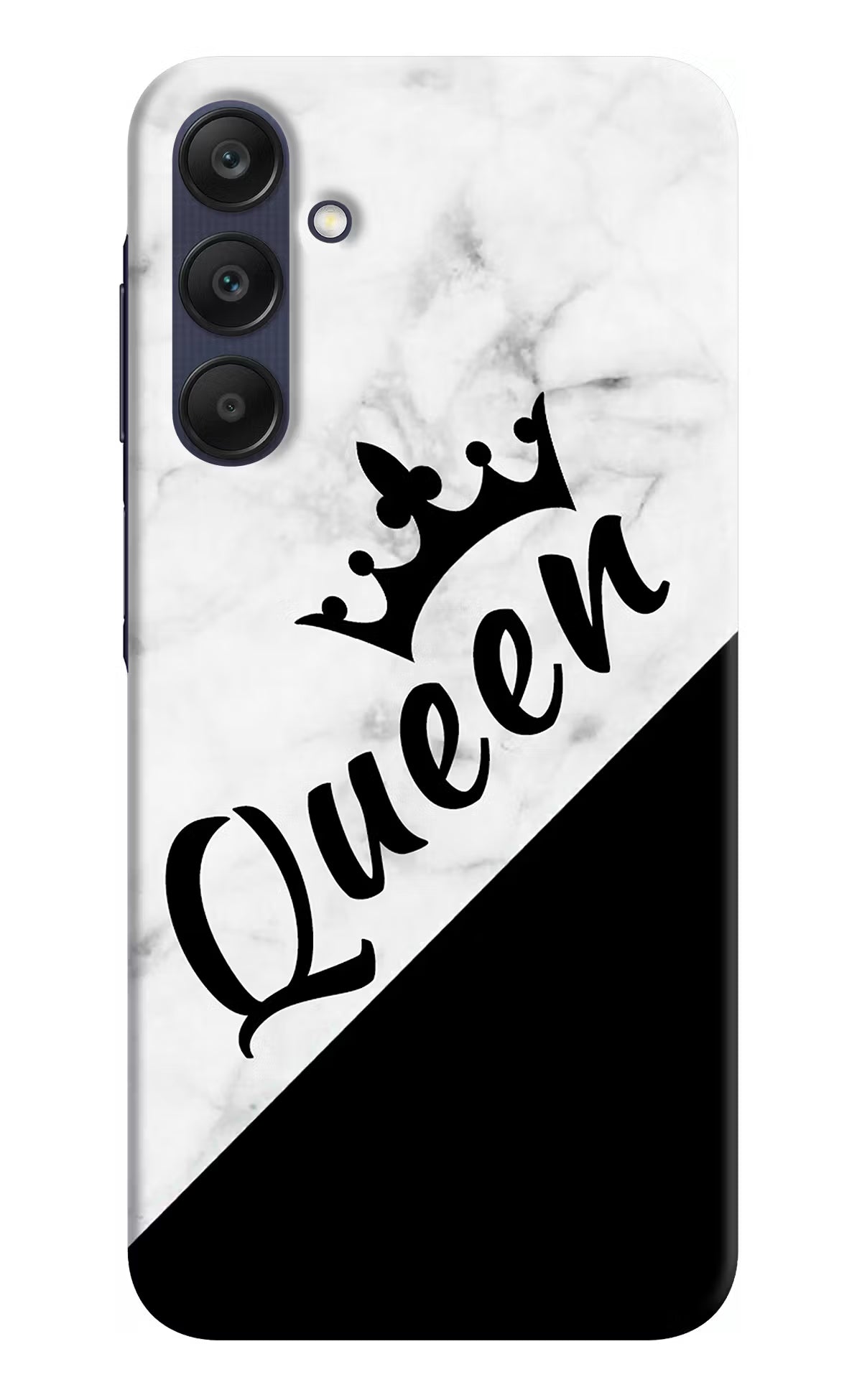 Queen Samsung A25 5G Hard Case Back Cover by Casekaro