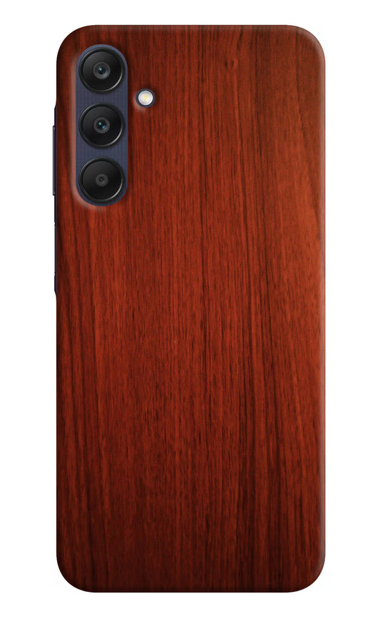 Wooden Plain Pattern Samsung A25 5G Hard Case Back Cover by Casekaro