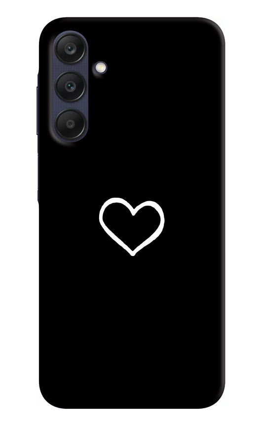 Heart Samsung A25 5G Hard Case Back Cover by Casekaro