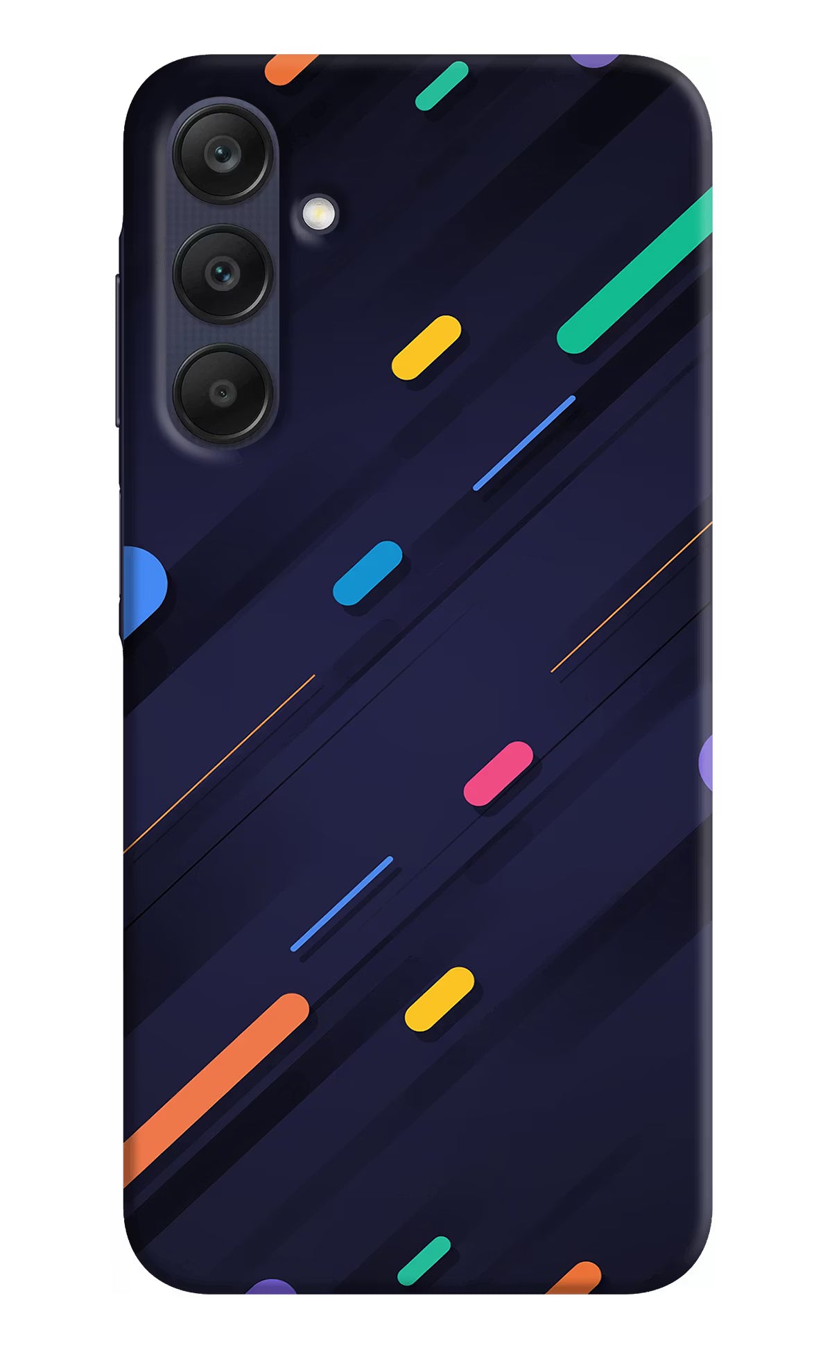 Abstract Design Samsung A25 5G Hard Case Back Cover by Casekaro