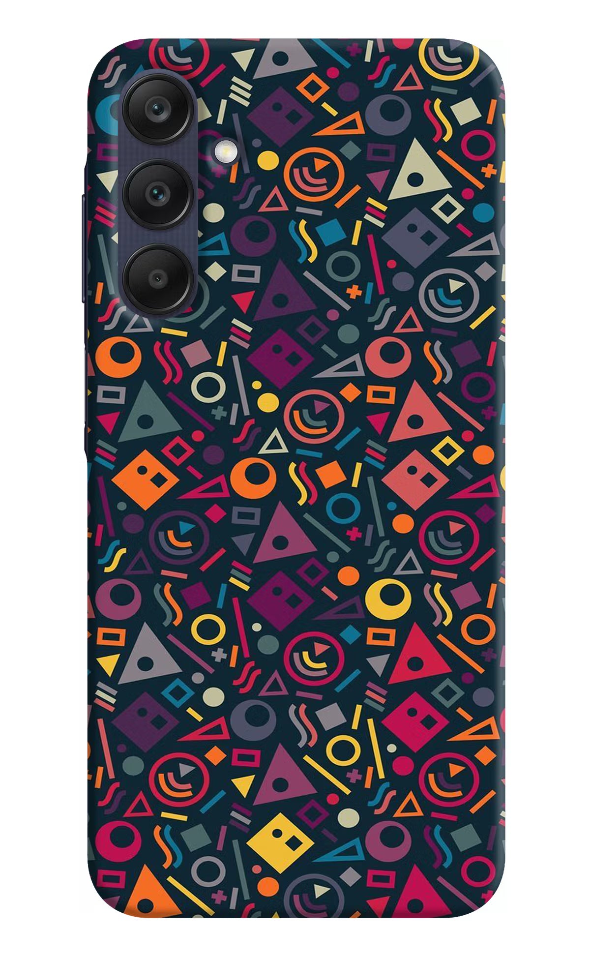 Geometric Abstract Samsung A25 5G Hard Case Back Cover by Casekaro