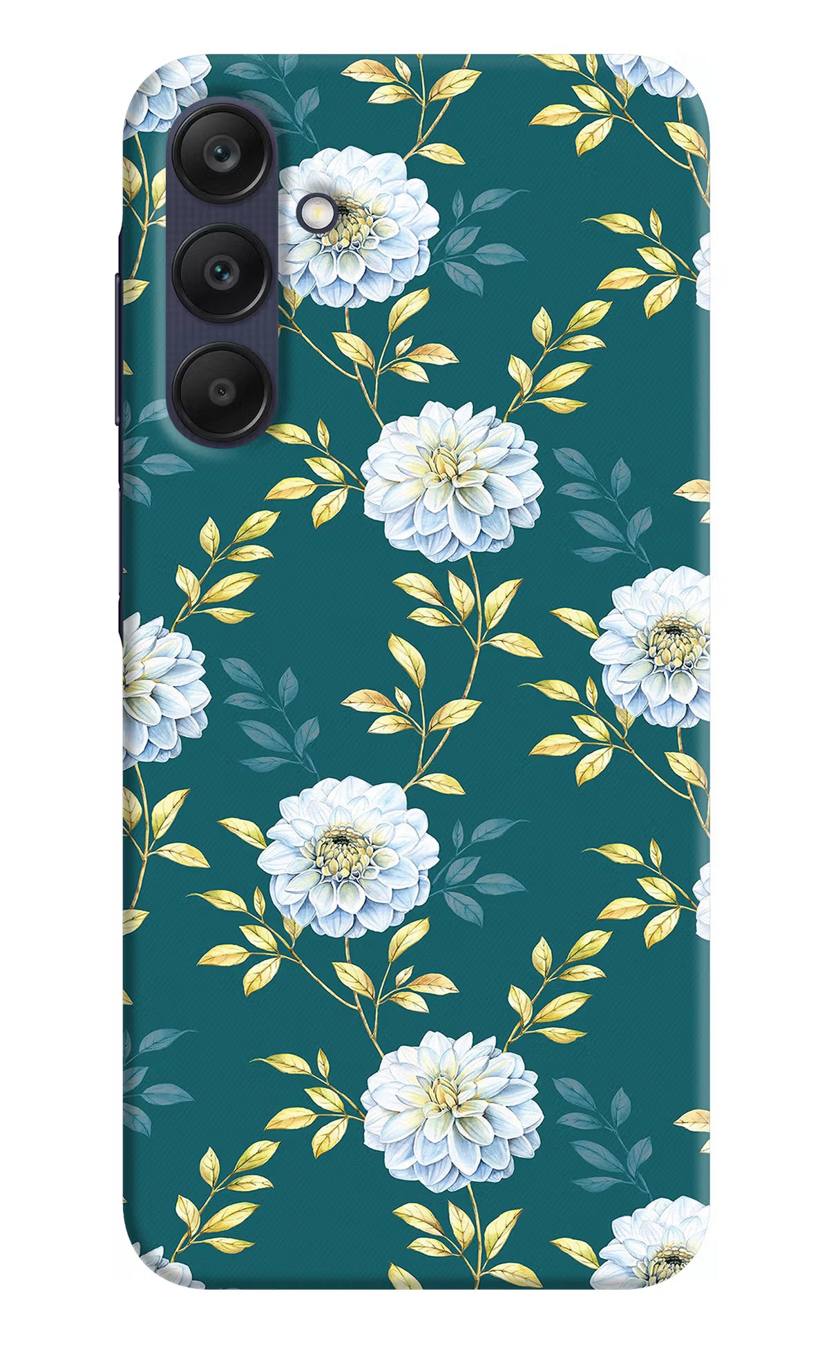 Flowers Samsung A25 5G Hard Case Back Cover by Casekaro