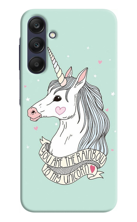 Unicorn Wallpaper Samsung A25 5G Back Cover