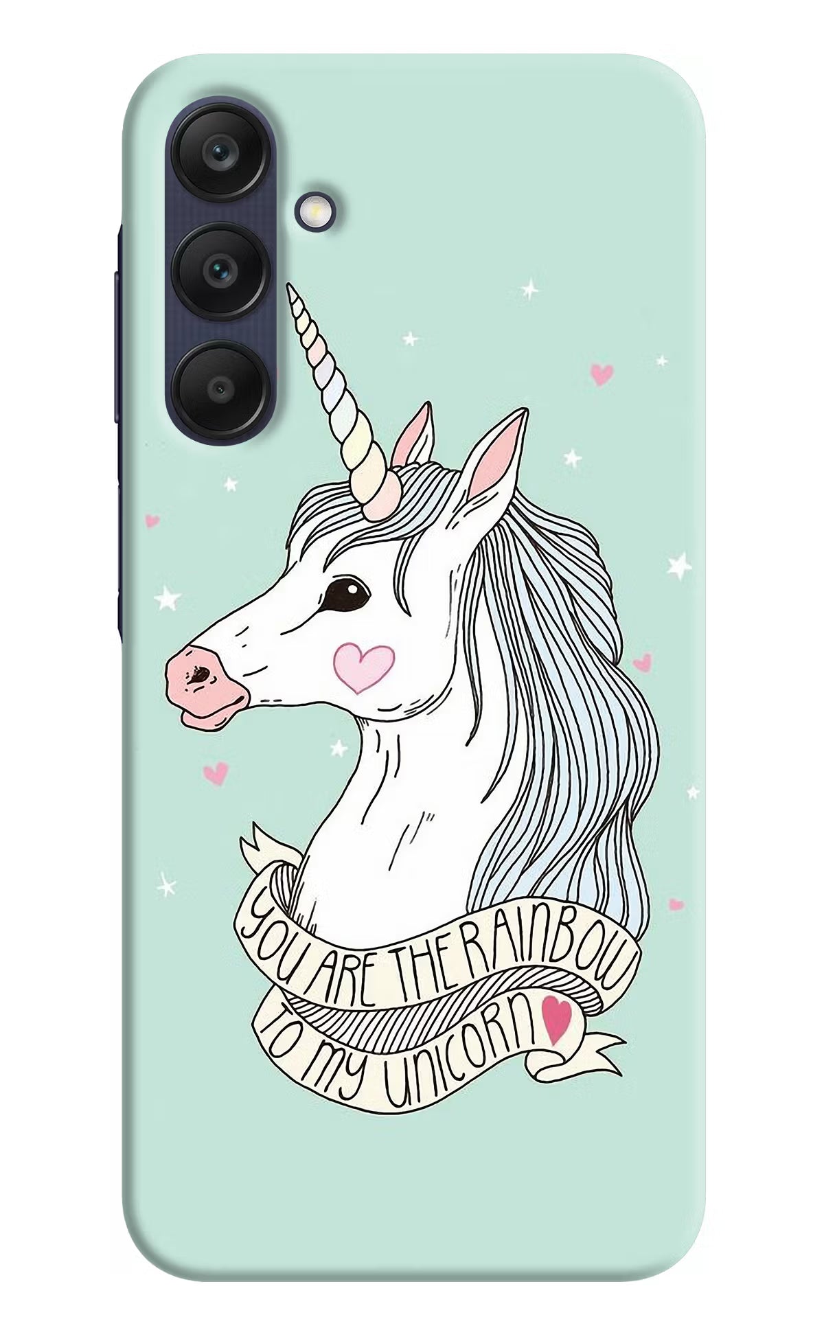 Unicorn Wallpaper Samsung A25 5G Hard Case Back Cover by Casekaro