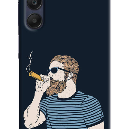Smoking Samsung A25 5G Hard Case Back Cover by Casekaro