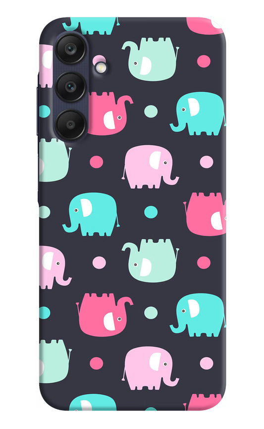 Elephants Samsung A25 5G Hard Case Back Cover by Casekaro