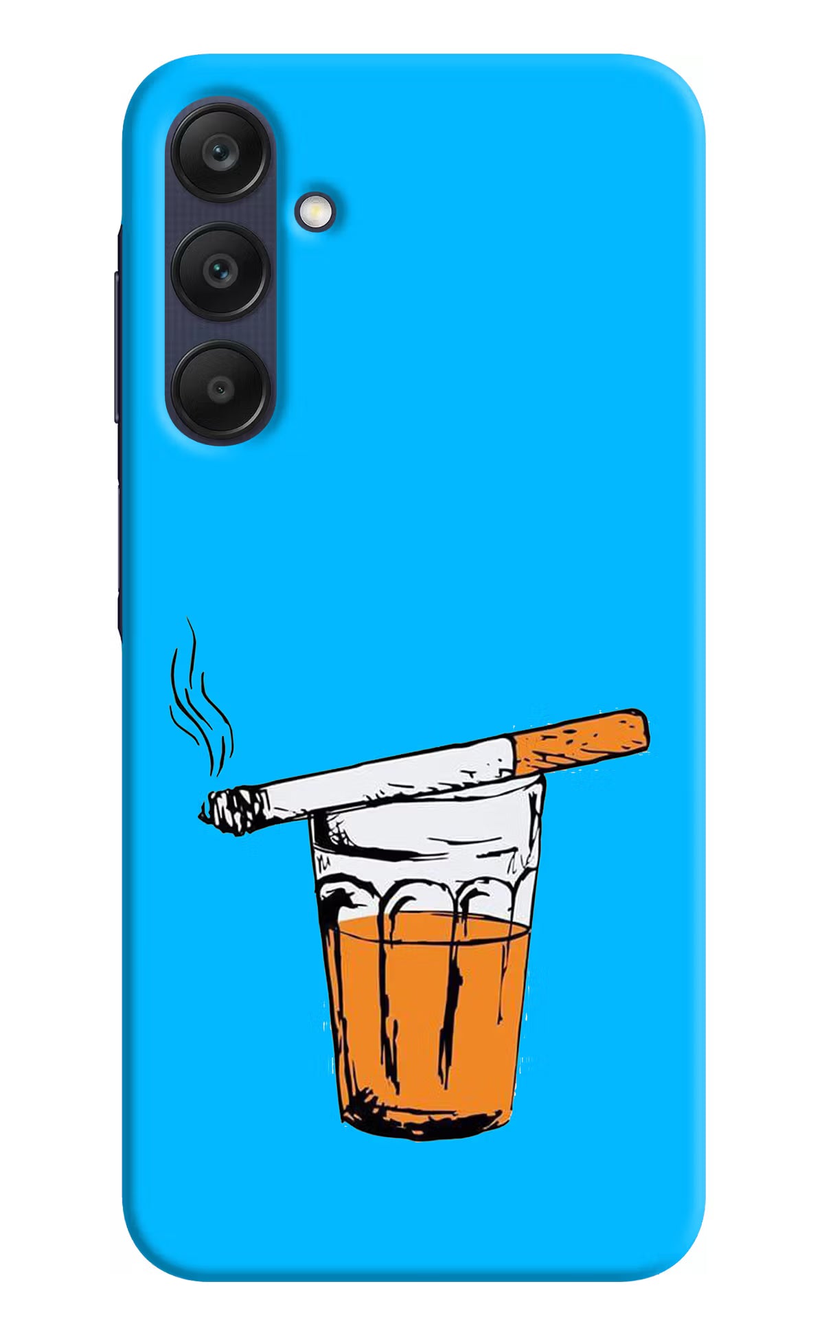 Chai Sutta Samsung A25 5G Hard Case Back Cover by Casekaro